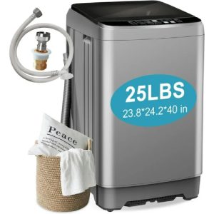 Kcpolre Portable Washing Machine, 25 LBS Full Automatic Washer